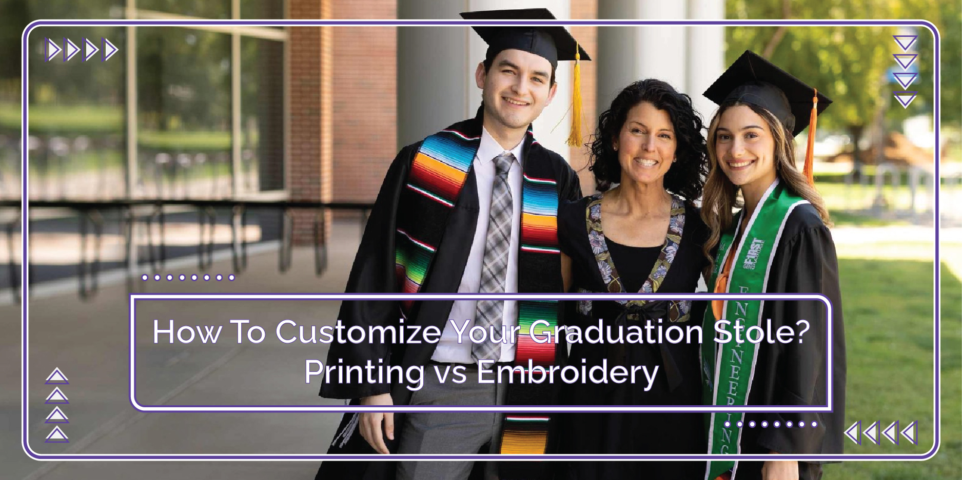How To Customize Your Graduation Stole