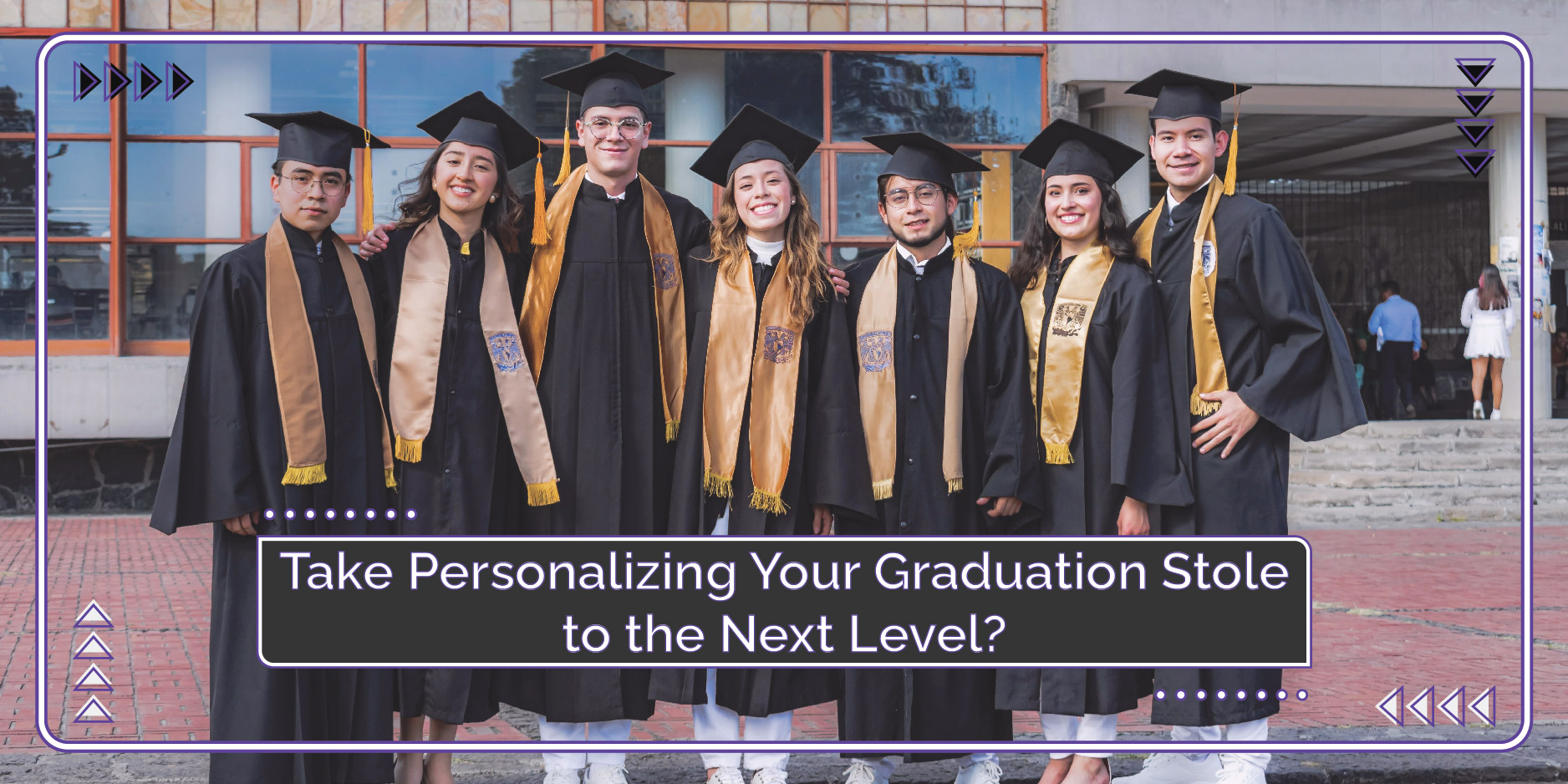 Personalize Your Graduation Stole