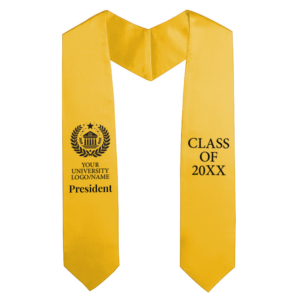 Class President Stoles - Yellow