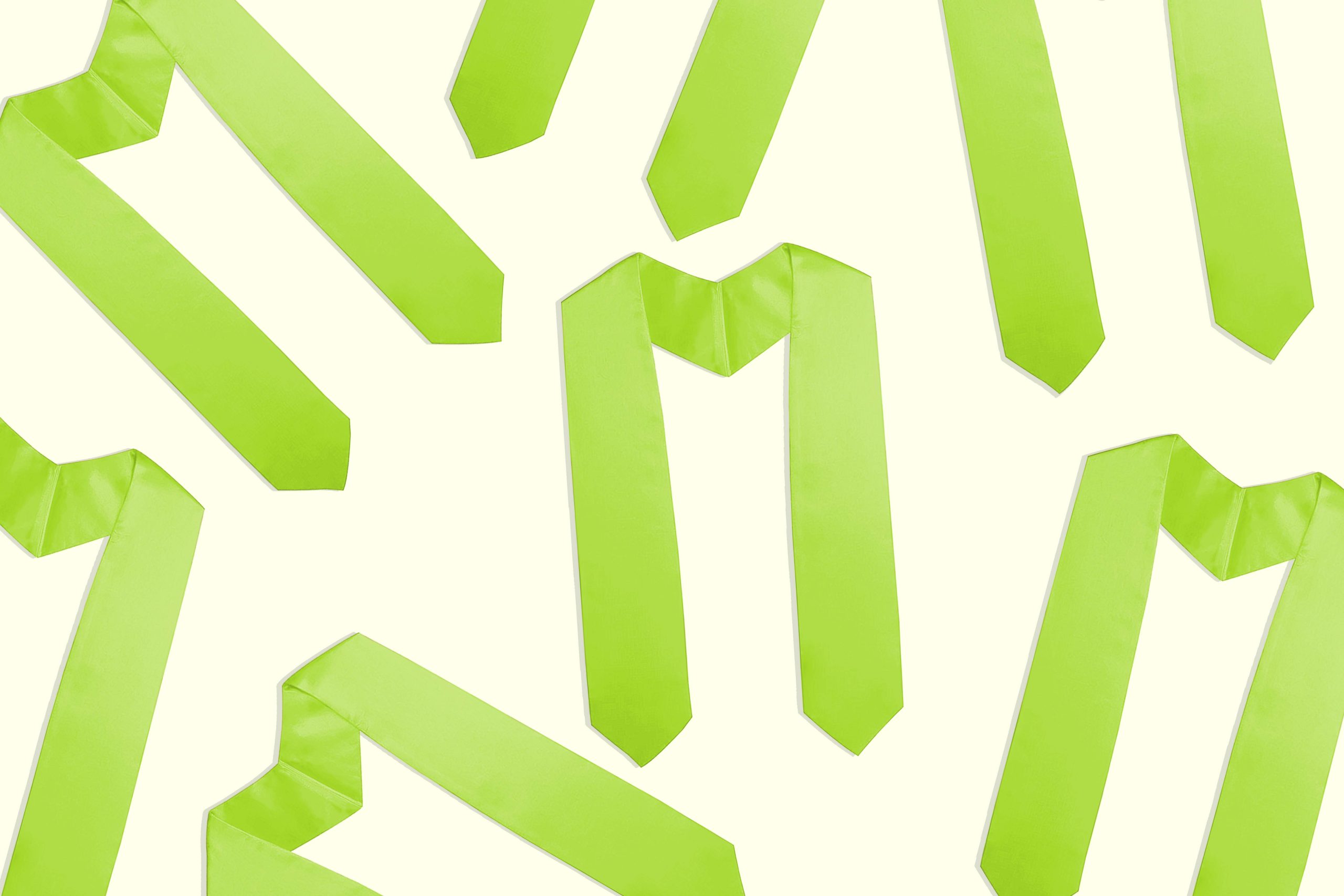Lime Graduation Stoles
