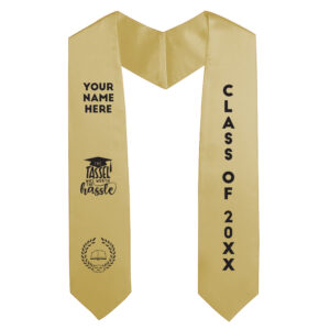 Personalized Stoles - Gold