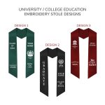 Pre-designed College & University Embroidered Graduation Stoles-main-final